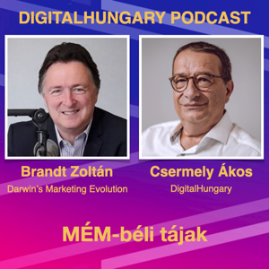 Digital Hungary Podcast - 112. MéM-béli tájak - Beszélgetés Brandt Zoltánnal a Darwin’s ügyvezetőjével.