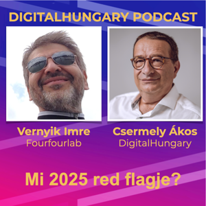 Digital Hungary Podcast - 94. Mi 2025 red flagje? Beszélgetés Vernyik Imrével