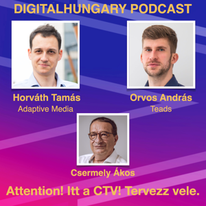 Digital Hungary Podcast - 125. Attention! Itt a CTV! Tervezz vele!