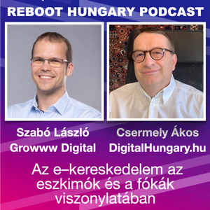 Reboot Hungary - 87. E-kereskedelem az eszkimók és a fókák viszonylatában - beszélgetés Szabó Lászlóval a Growww Digital társalapító, ügyvezetőjével.