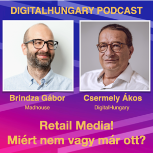 Digital Hungary Podcast - 123. Retail Media! Miért nem vagy már ott? Beszélgetés Brindza Gáborral
